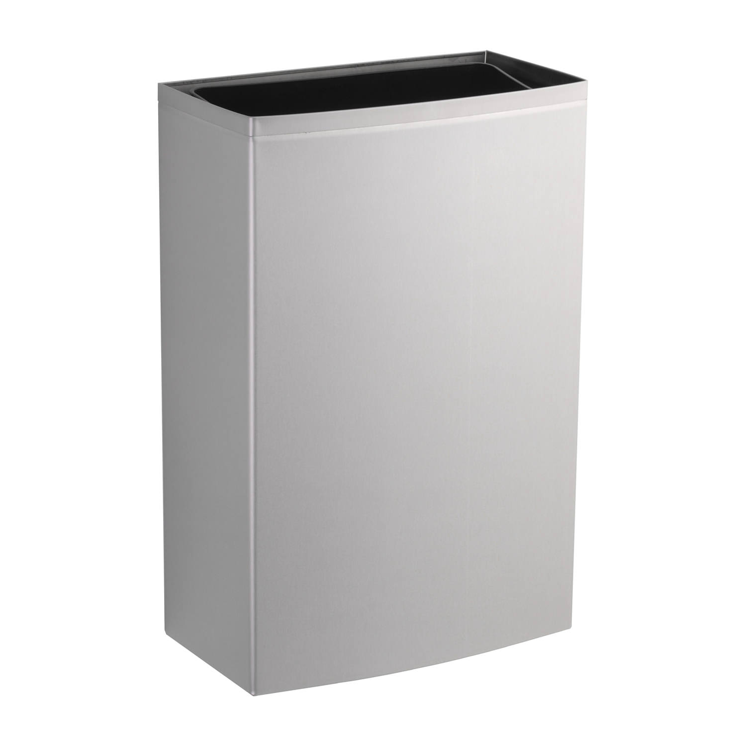 Surface Mounted Waste Receptacle with LinerMate Samrick